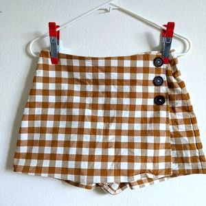 Women's Forever 21 plaid skort